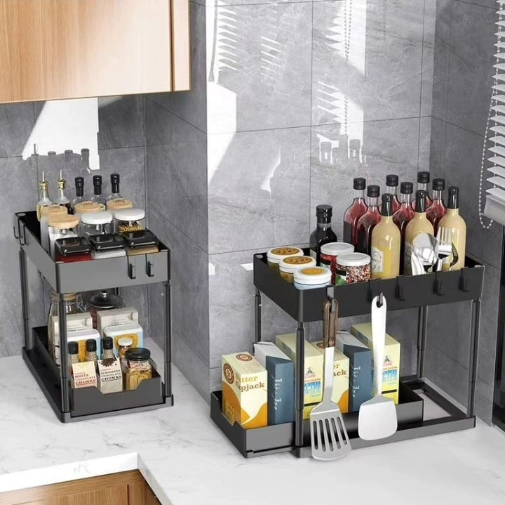 2-Tier Pull-Out Organizer