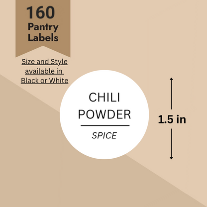 Spice Labels