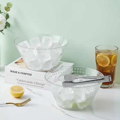 Embossed Serving Bowl