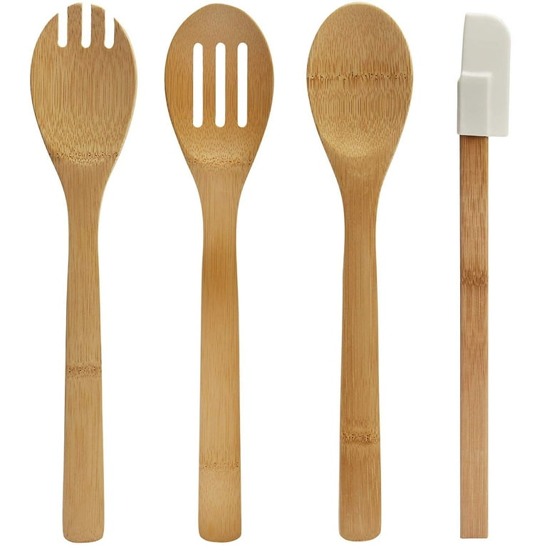 8pc Bamboo Kitchen Utensil Set