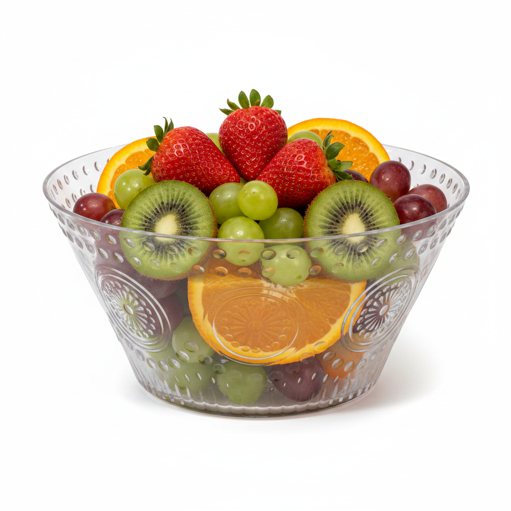 Embossed Serving Bowl