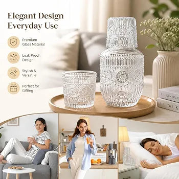 Glass Decanter Set