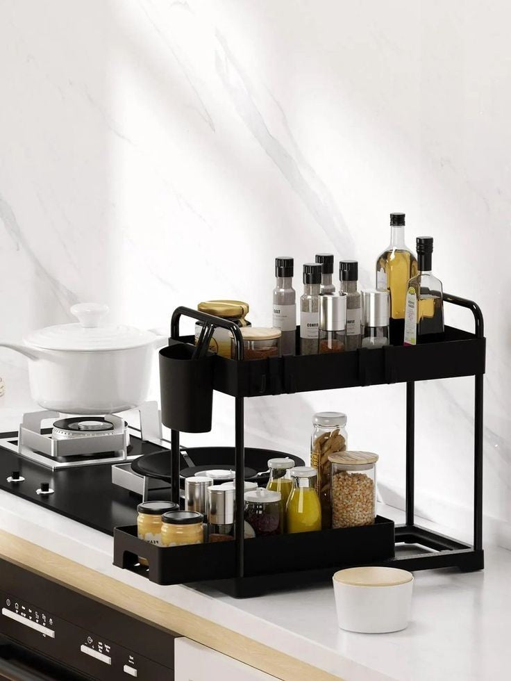 2-Tier Pull-Out Organizer