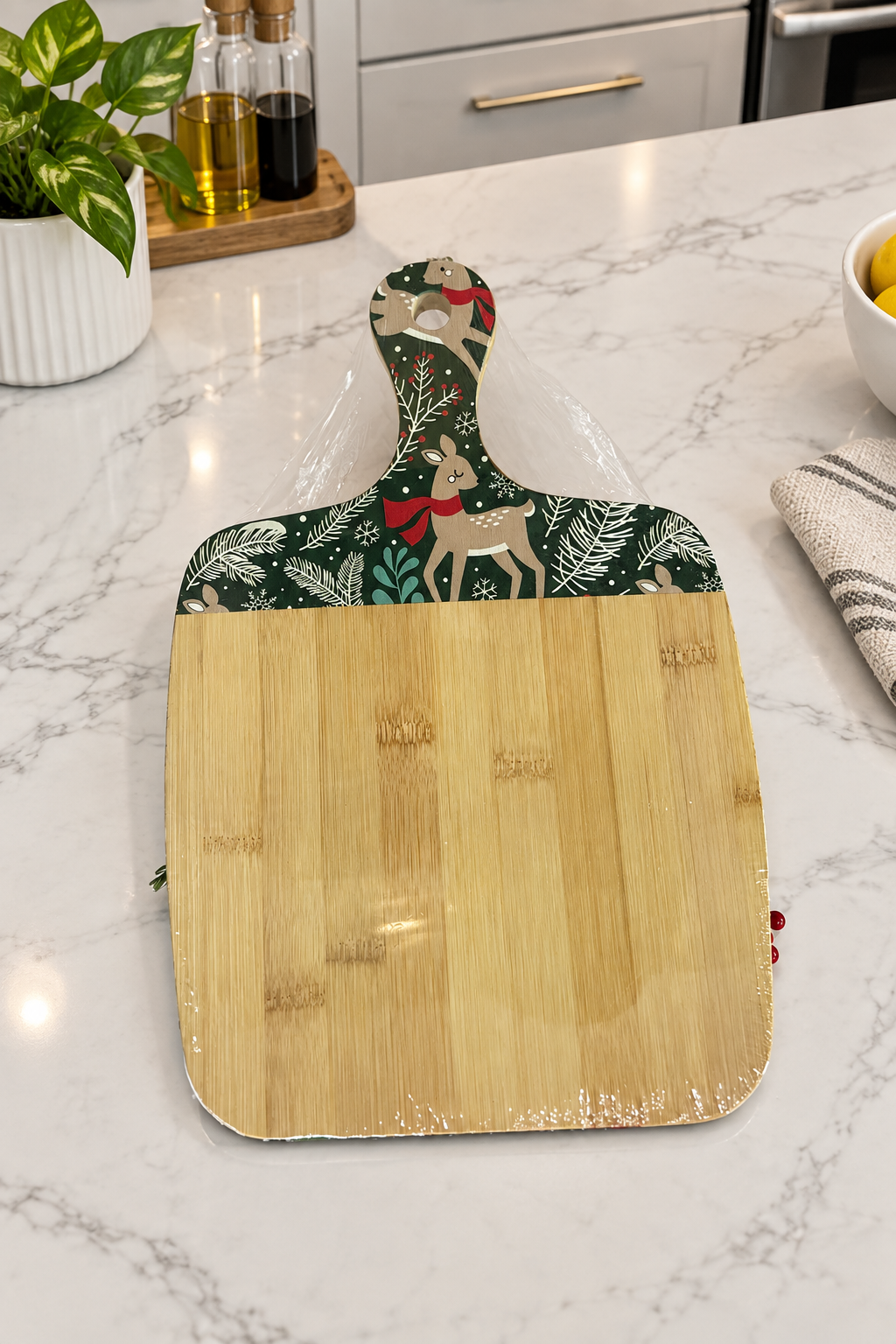 Bamboo Holiday Tray