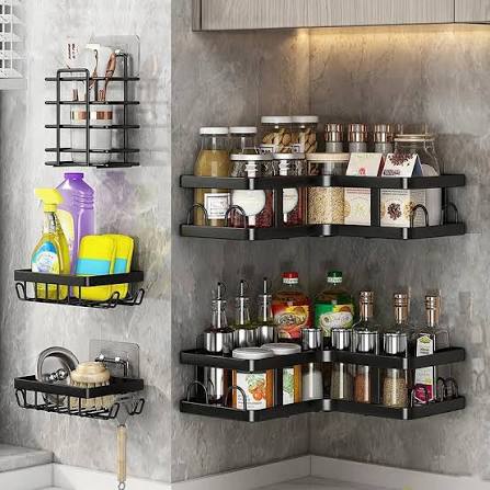 5pc Metal Bath Storage Set