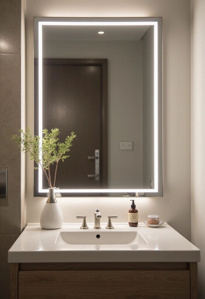 LED Wall Mirror