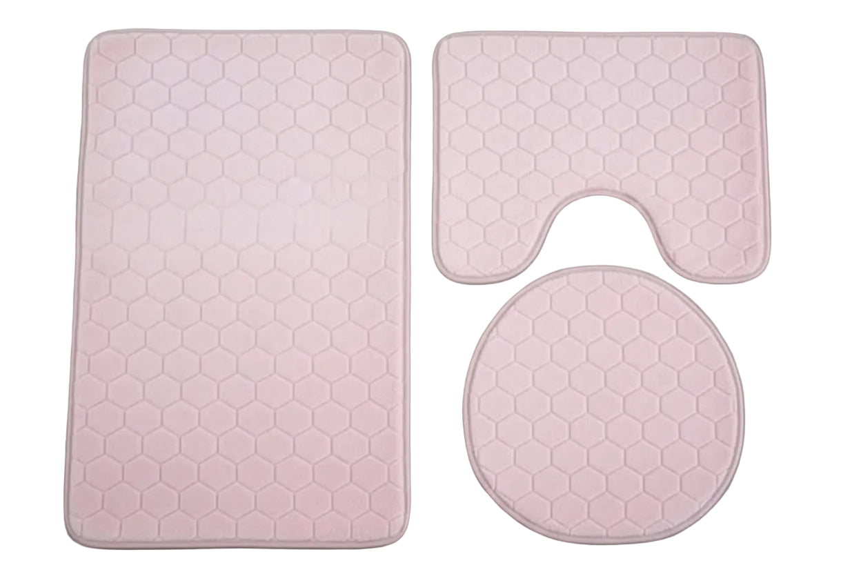 3pc Bath Mat