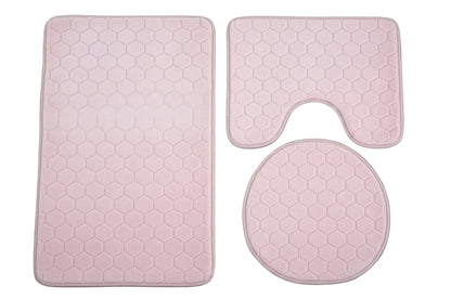 3pc Bath Mat