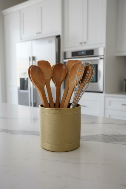 Gold Ceramic Holder