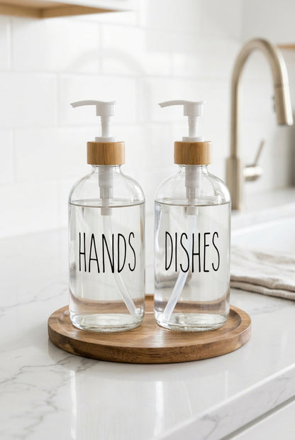 3pc Soap Dispenser Set