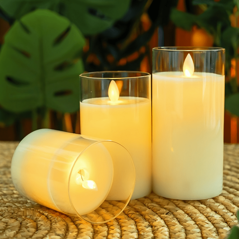 Flameless Pillar Candles