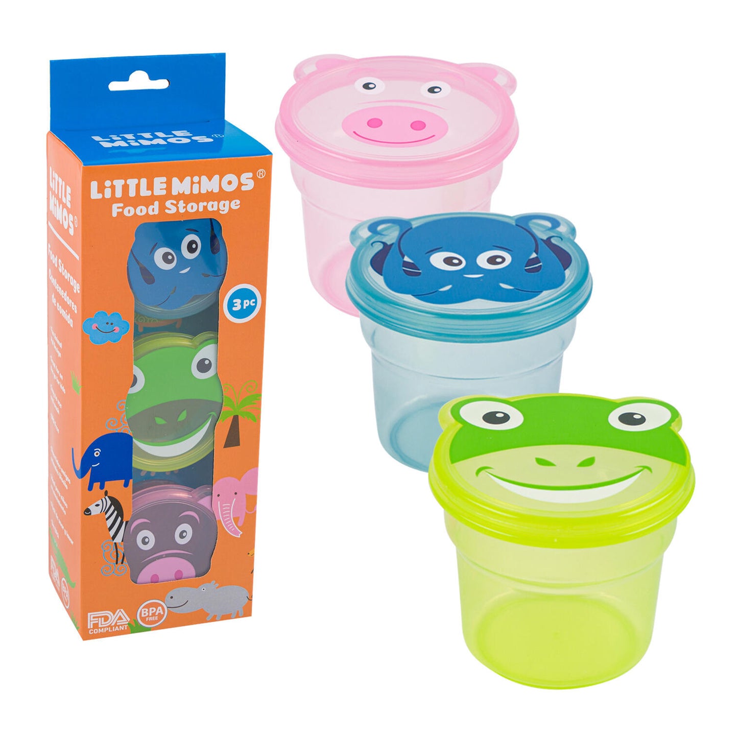 3pc Mini Snack Bowls