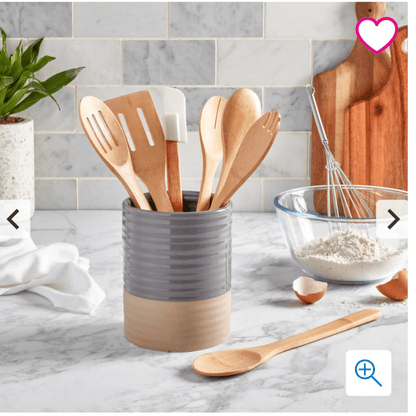 8pc Bamboo Kitchen Utensil Set