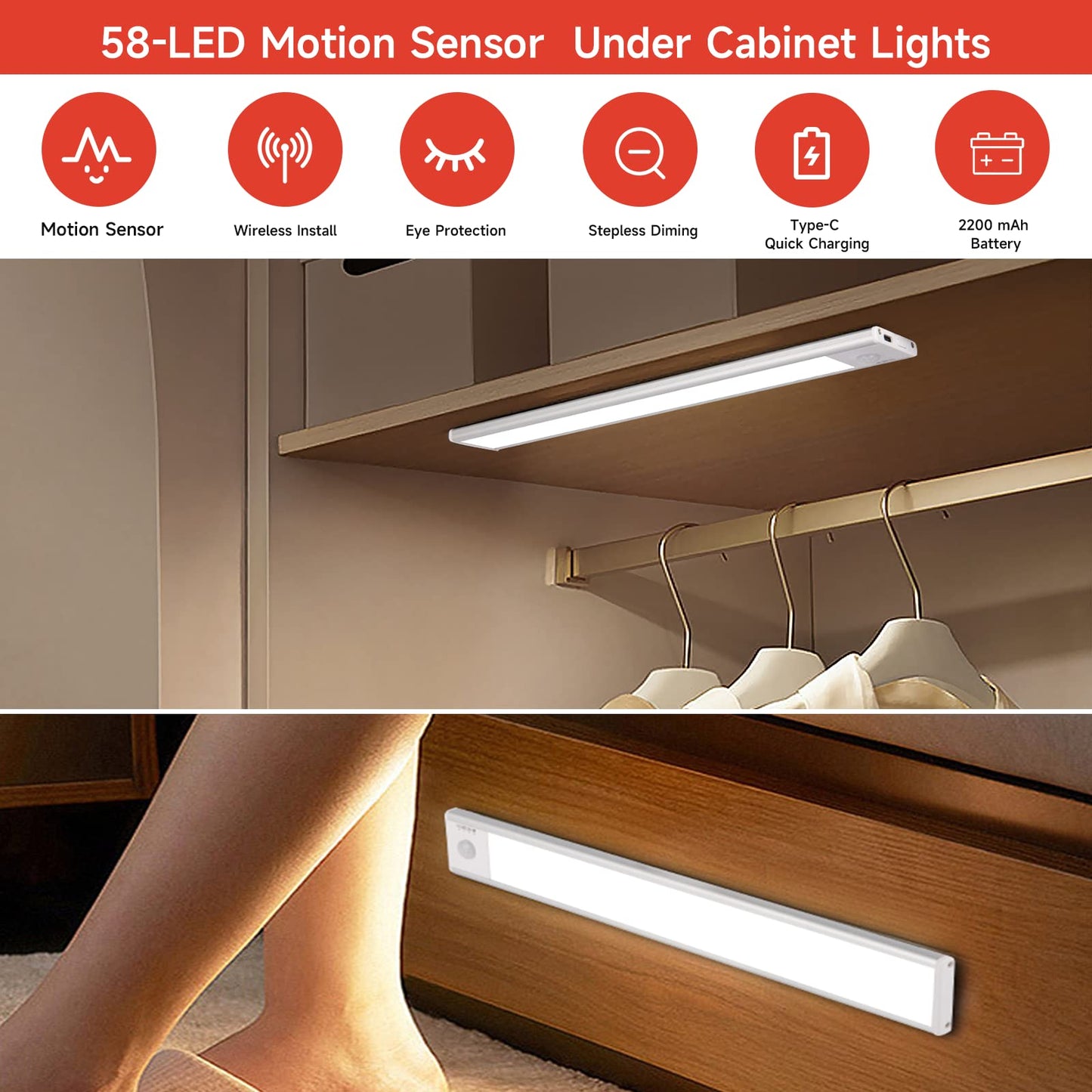 Under-Cabinet Sensor Light