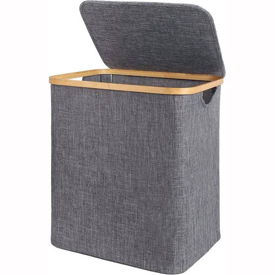 Grey Laundry Hamper
