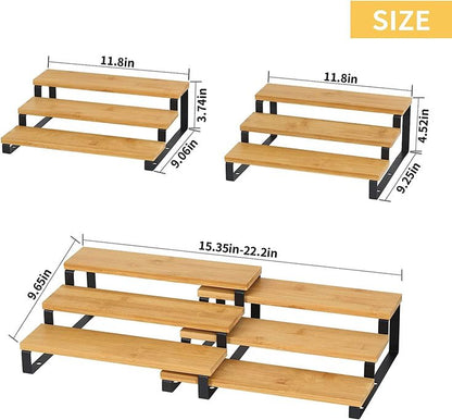 2pc Bamboo Shelf