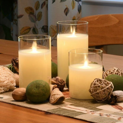 Flameless Pillar Candles