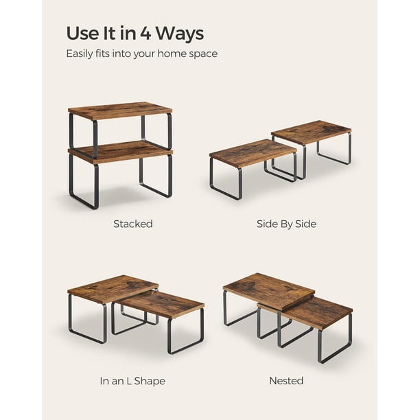 2pc Shelf Helper