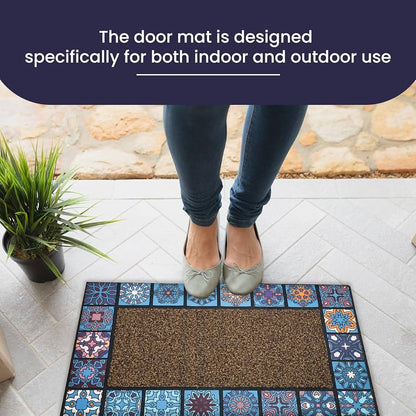 Multicolored Mosaic Mat