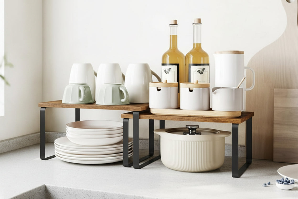 2pc Shelf Helper
