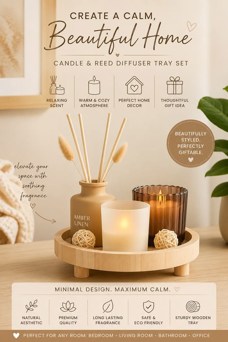 Candle & Diffuser Set