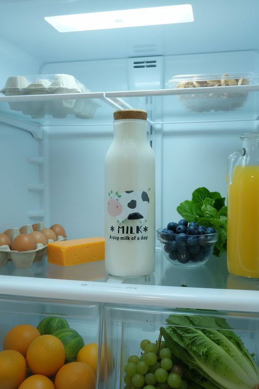 Glass Milk Bottles