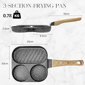 3 in 1 Frying Pan