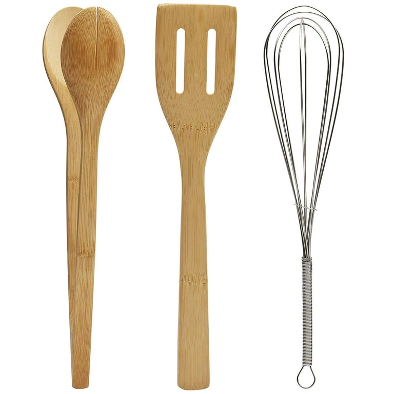 8pc Bamboo Kitchen Utensil Set