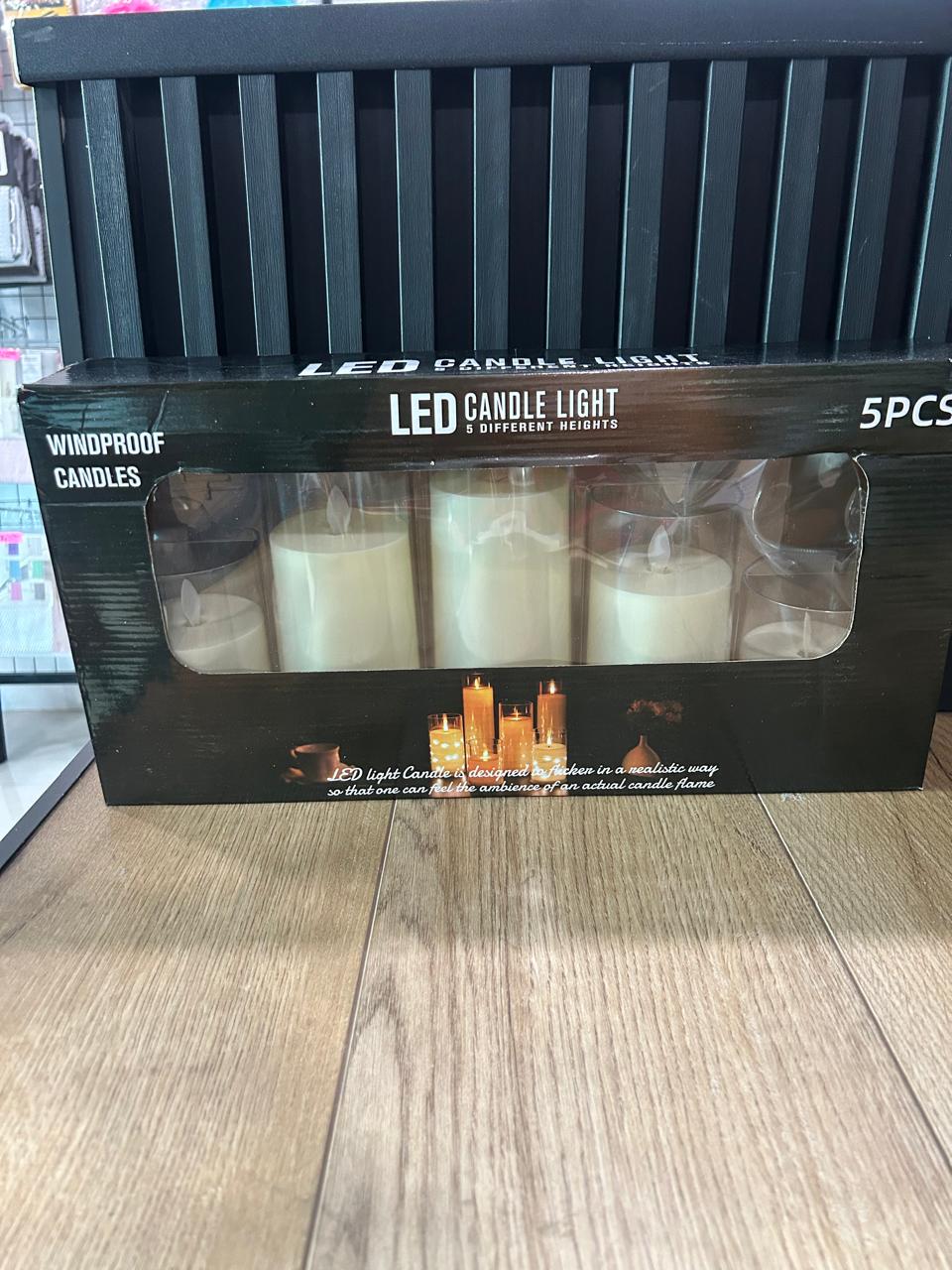 5pc Jumbo Candle Set
