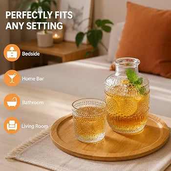 Glass Decanter Set
