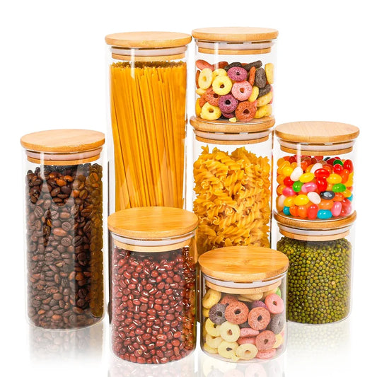 Glass Pantry Canisters