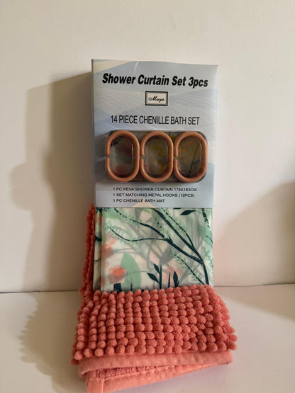 3pc Shower and Bath Set