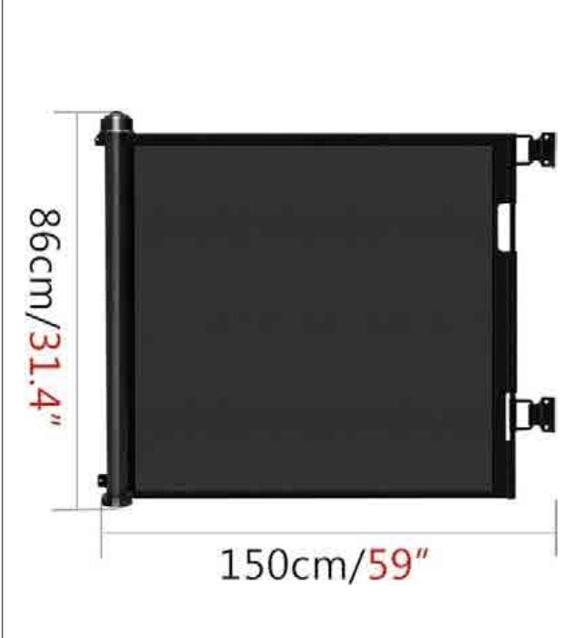 Retractable Baby Gate (Pre Order)