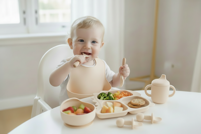 8pc Silicone Feeding Set