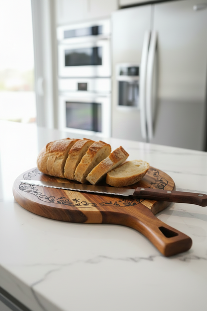 Floral Cutting Board