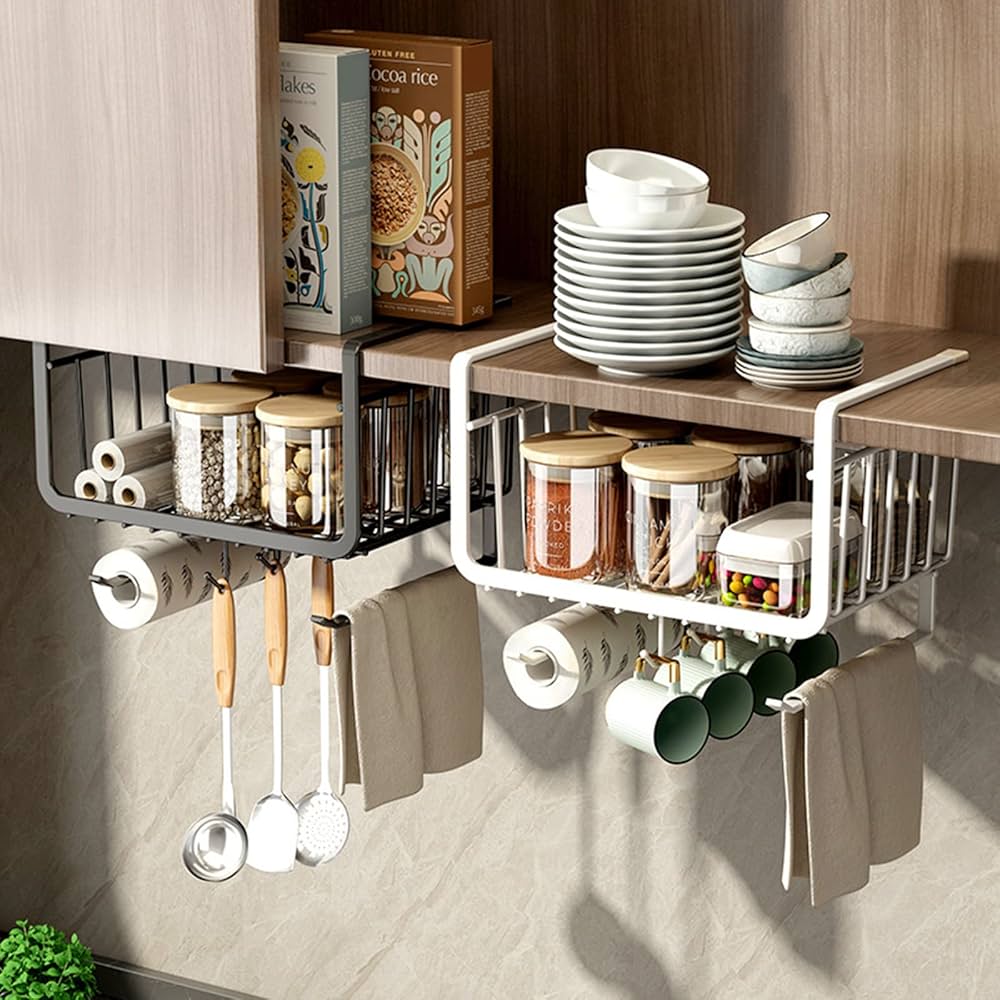 Under-Shelf Storage