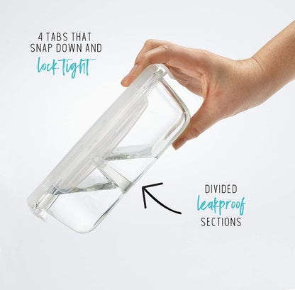 Compartment Glass Bowls