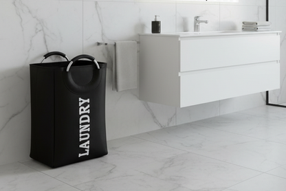 Laundry Basket with Metal Handle