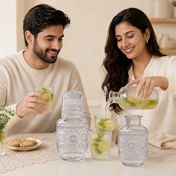 Glass Decanter Set