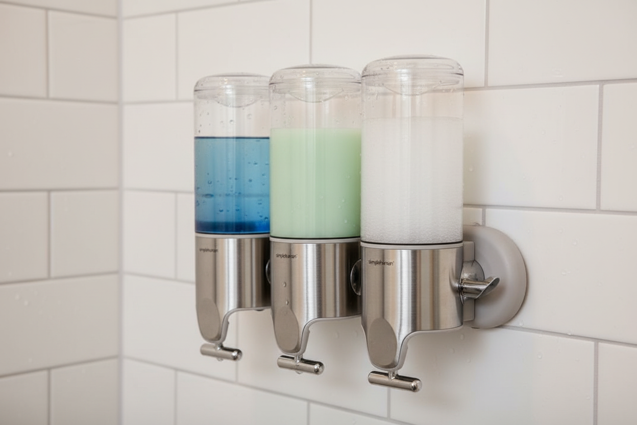 3pc Shower Dispenser