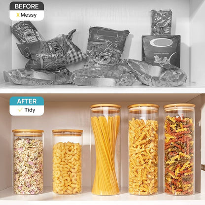 Glass Pantry Canisters