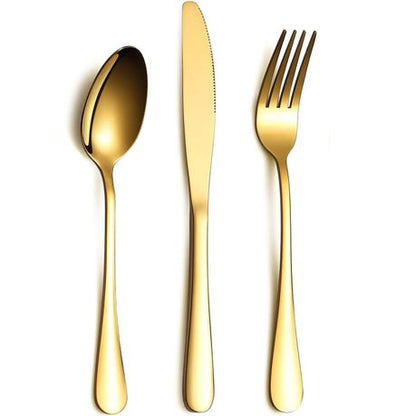 Gold Stainless Steel Cutlery